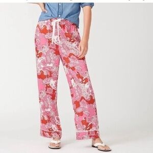 J. Crew Relaxed Pant in Vintage Paisley Size 2